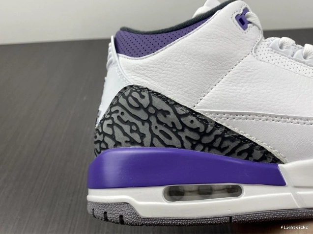 Jordan Retro CT8532-105 3 Air 'Dark Iris' 1127